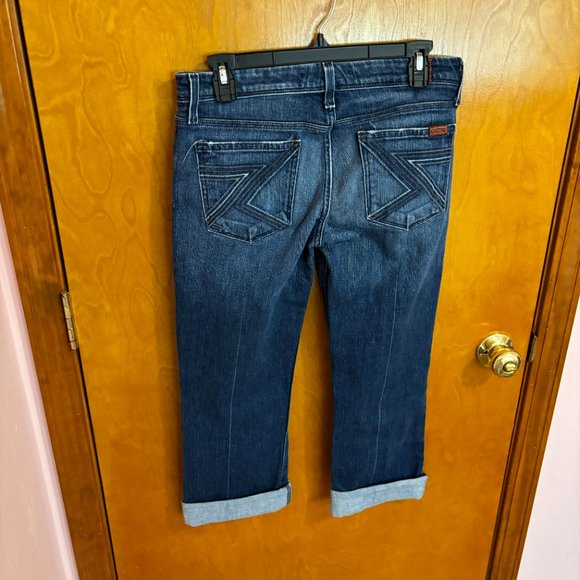 7 for all man kind flynt capri - Picture 8 of 16